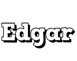 Edgar snowing logo