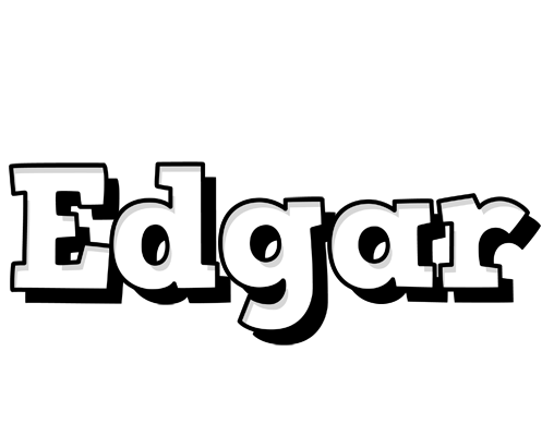 Edgar snowing logo
