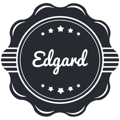 Edgard badge logo