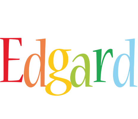 Edgard birthday logo