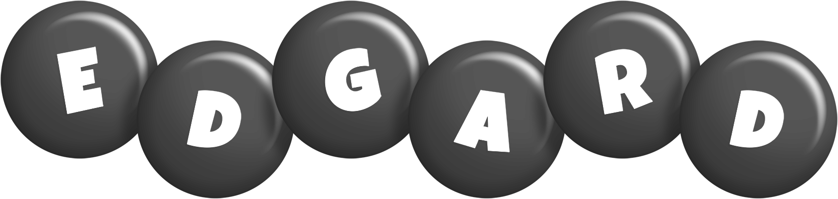Edgard candy-black logo