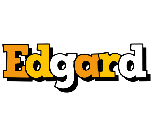 Edgard cartoon logo
