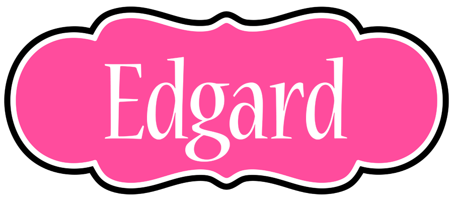 Edgard invitation logo
