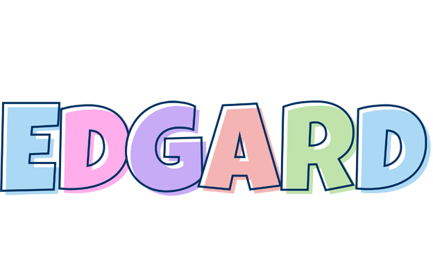 Edgard pastel logo