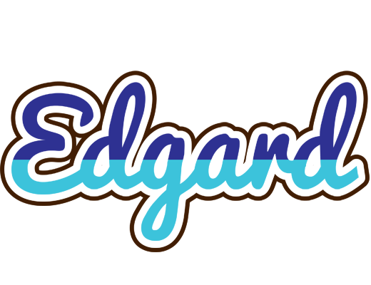 Edgard raining logo