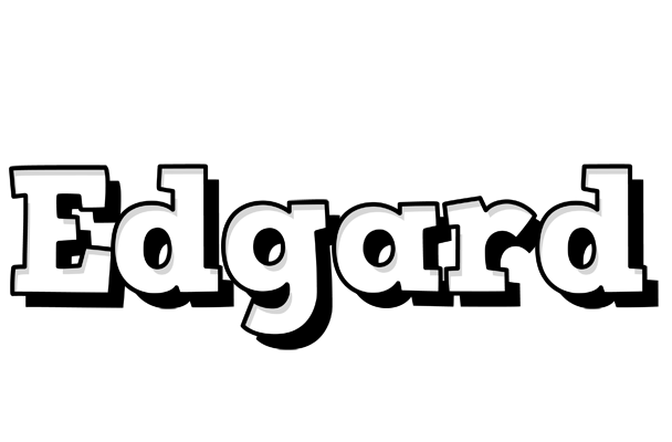 Edgard snowing logo