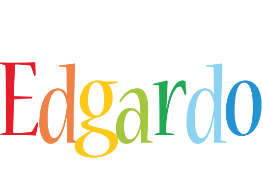 Edgardo birthday logo
