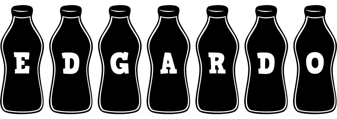 Edgardo bottle logo