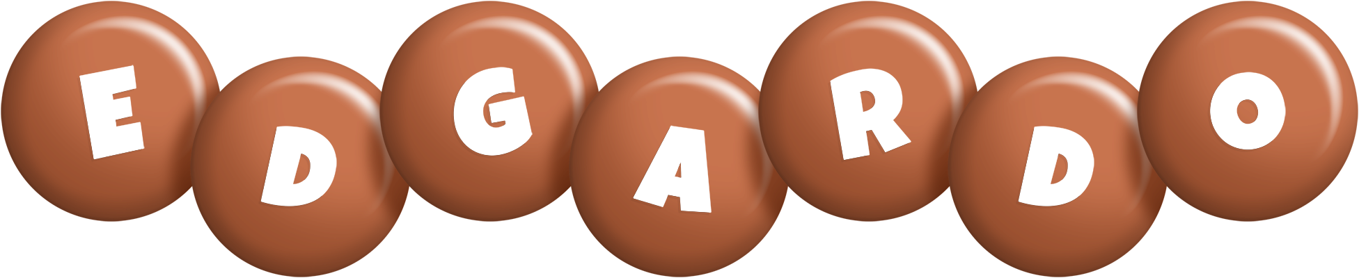 Edgardo candy-brown logo