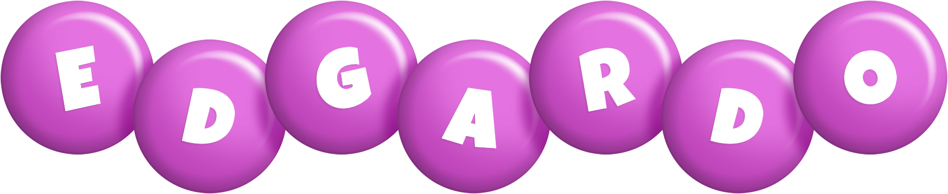 Edgardo candy-purple logo