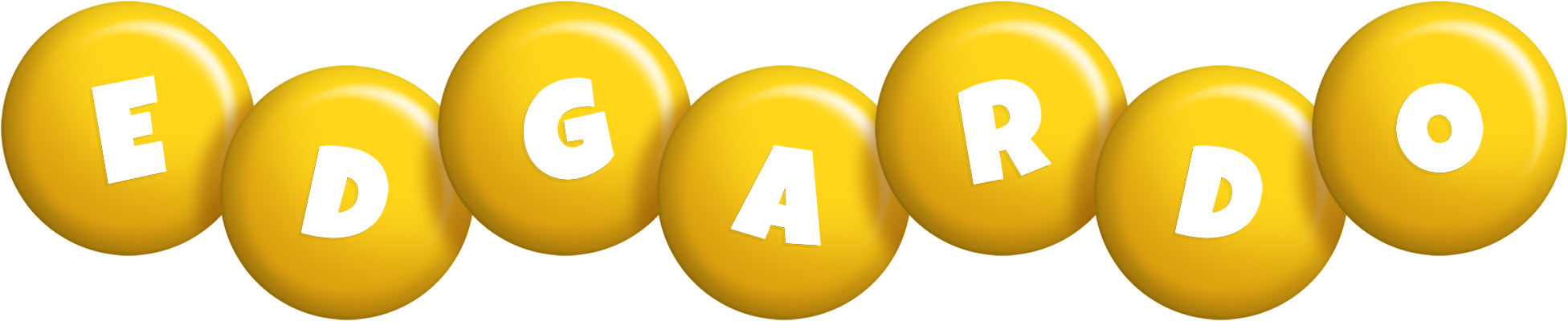 Edgardo candy-yellow logo