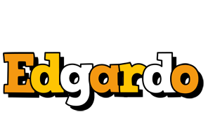 Edgardo cartoon logo