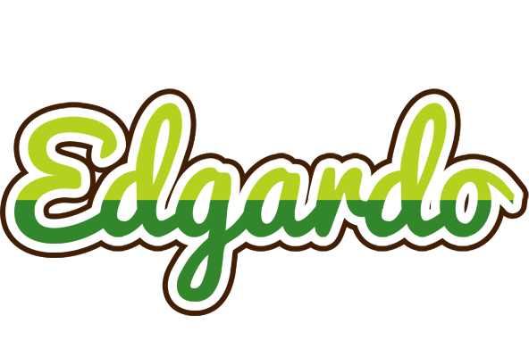 Edgardo golfing logo
