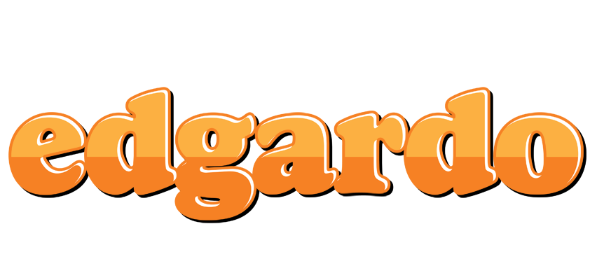Edgardo orange logo