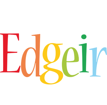 Edgeir birthday logo