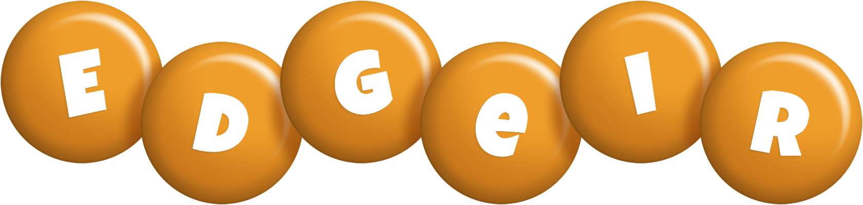 Edgeir candy-orange logo