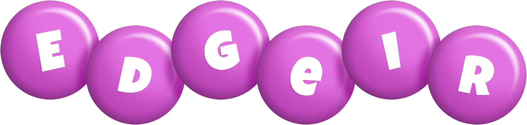 Edgeir candy-purple logo