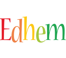 Edhem birthday logo