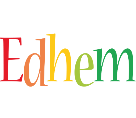 Edhem birthday logo