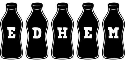 Edhem bottle logo