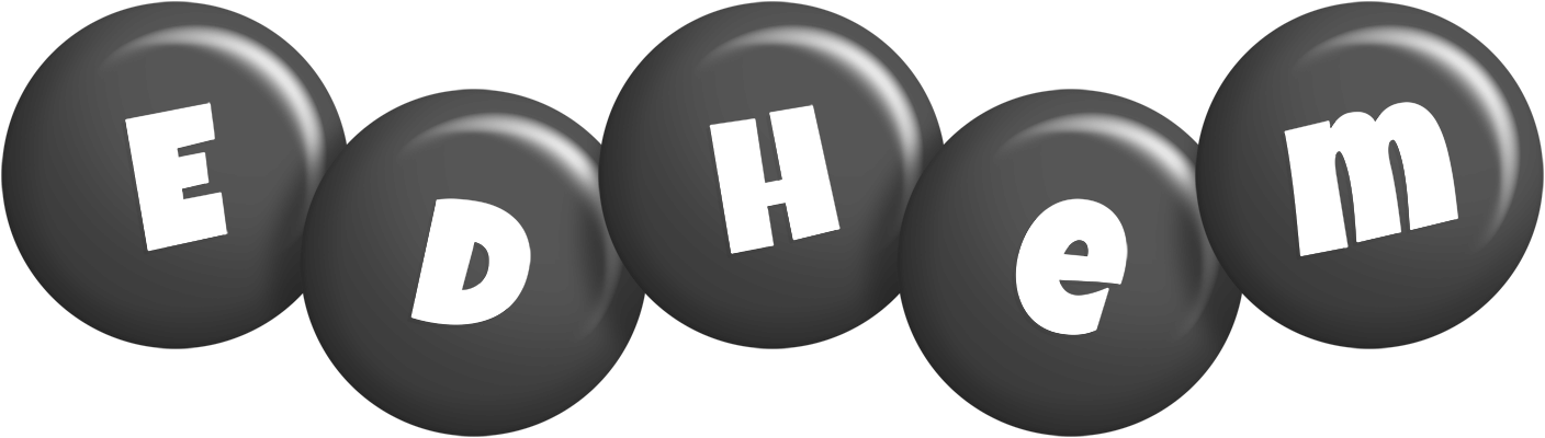 Edhem candy-black logo