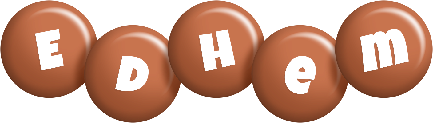 Edhem candy-brown logo