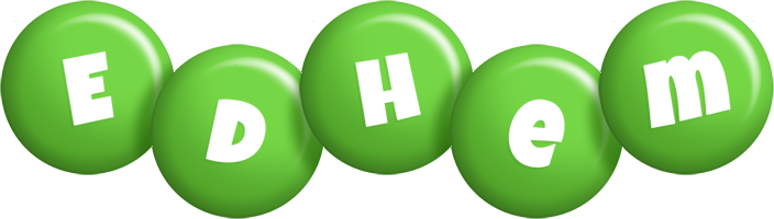 Edhem candy-green logo