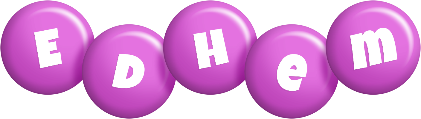 Edhem candy-purple logo