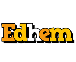 Edhem cartoon logo