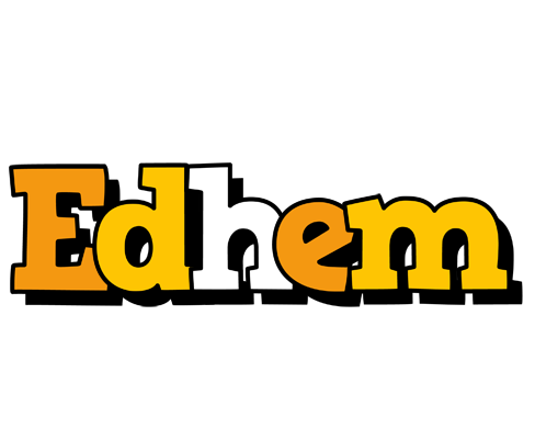 Edhem cartoon logo