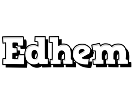 Edhem snowing logo