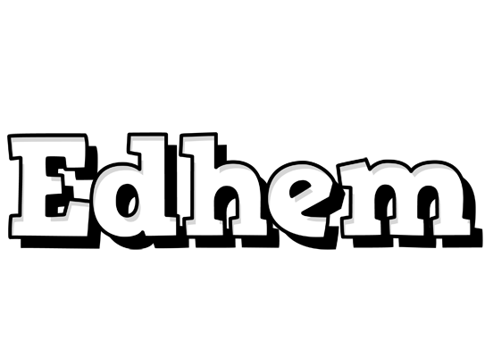 Edhem snowing logo