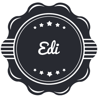 Edi badge logo