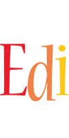 Edi birthday logo