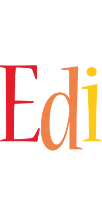 Edi birthday logo