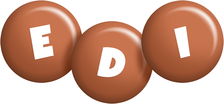 Edi candy-brown logo