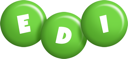 Edi candy-green logo