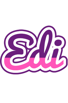 Edi cheerful logo