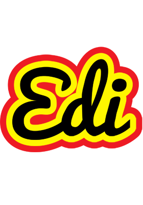 Edi flaming logo