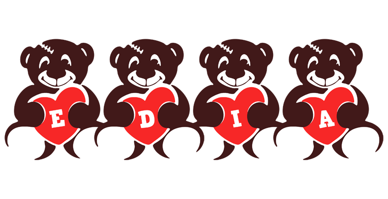 Edia bear logo