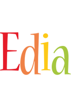 Edia birthday logo