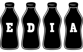 Edia bottle logo