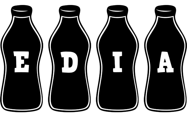 Edia bottle logo