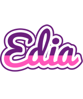 Edia cheerful logo