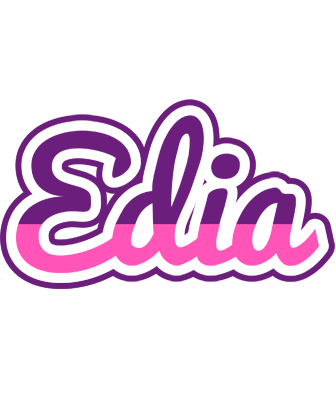Edia cheerful logo