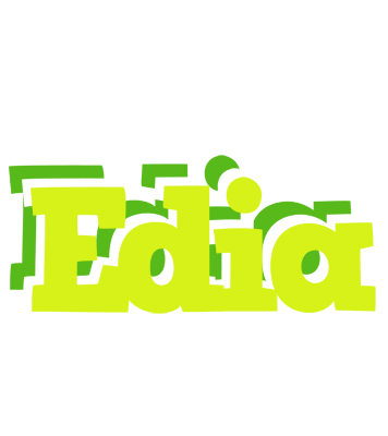 Edia citrus logo