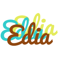 Edia cupcake logo