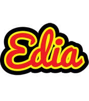 Edia fireman logo