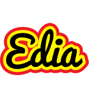 Edia flaming logo