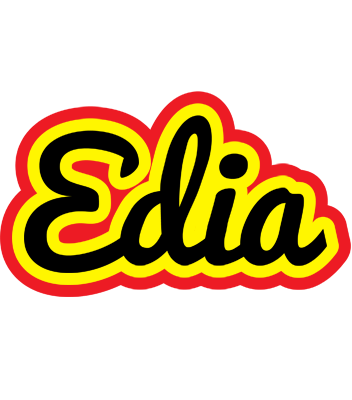 Edia flaming logo